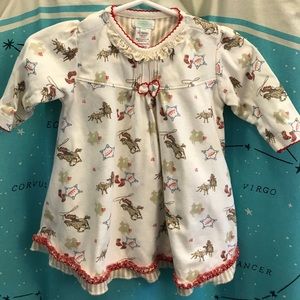 COPY - Cowgirl Print Dress Precious Memories 6 Mo…
